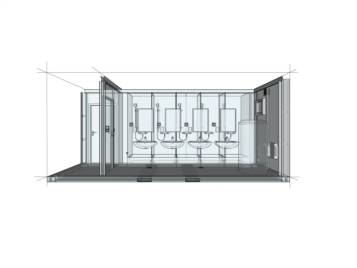 Sanitärcontainer mieten Waschcontainer kaufen Mietcontainer Duschcontainer mieten Sanitärcontainer kaufen